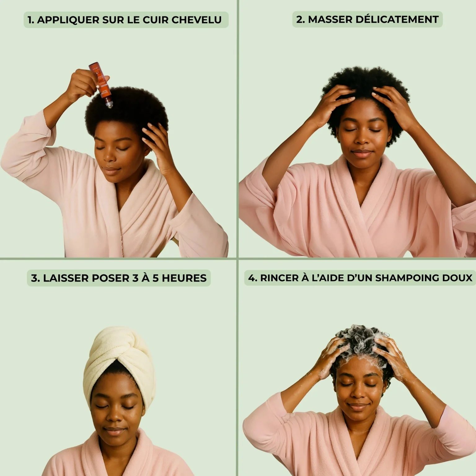 Accelerator Roll on Boost + :  3% huiles essentielles pour la pousse des cheveux - Image 6