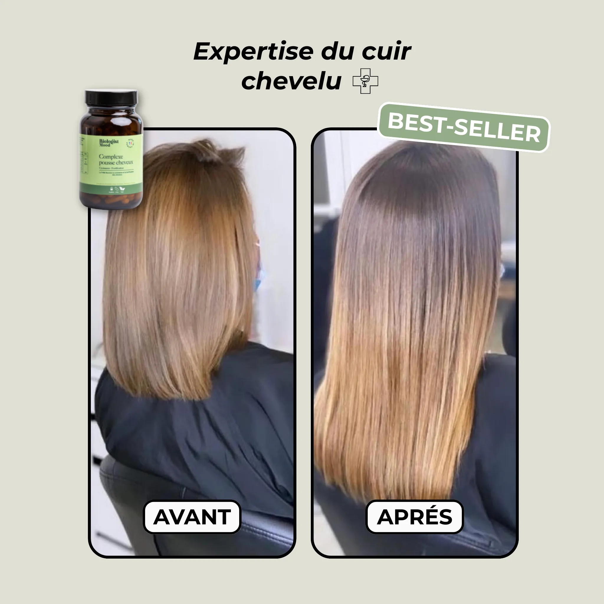 Complément alimentaire cheveux - Traitement naturel 1 mois - Image 5