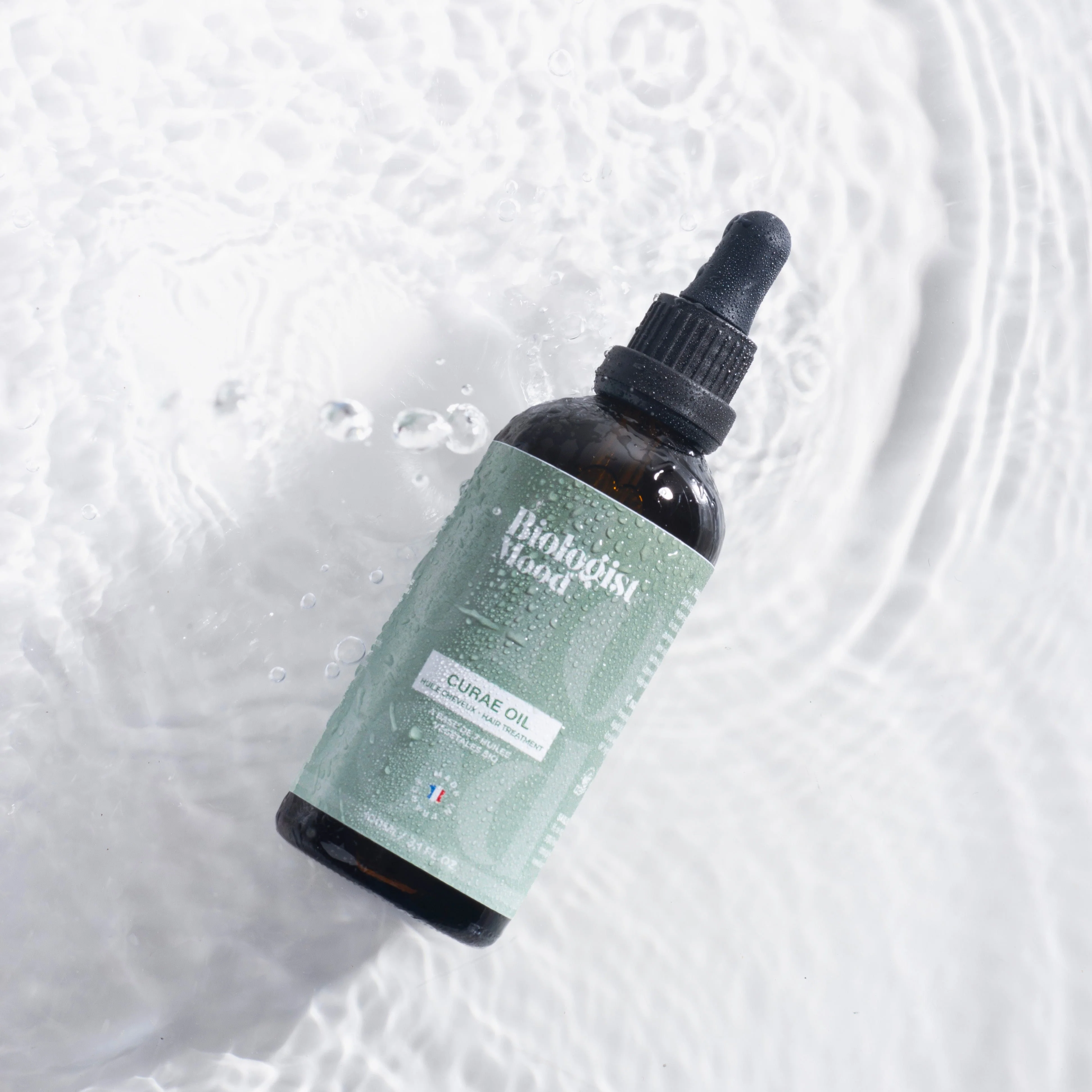 Duo réparation hiver : huile pousse cheveux + réparatrice SOS - accelerator oil + curae oil - Image 3