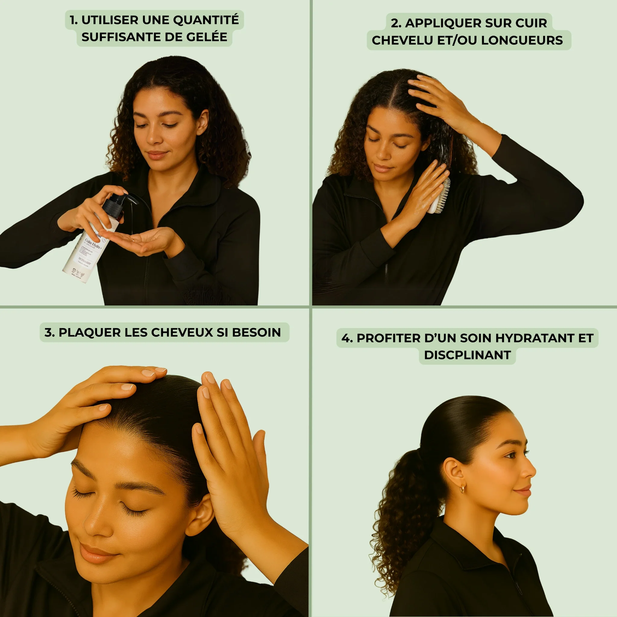 Gelée capillaire hydratante Hydra +  Multi-fonction hydratation intense des cheveux - Image 7