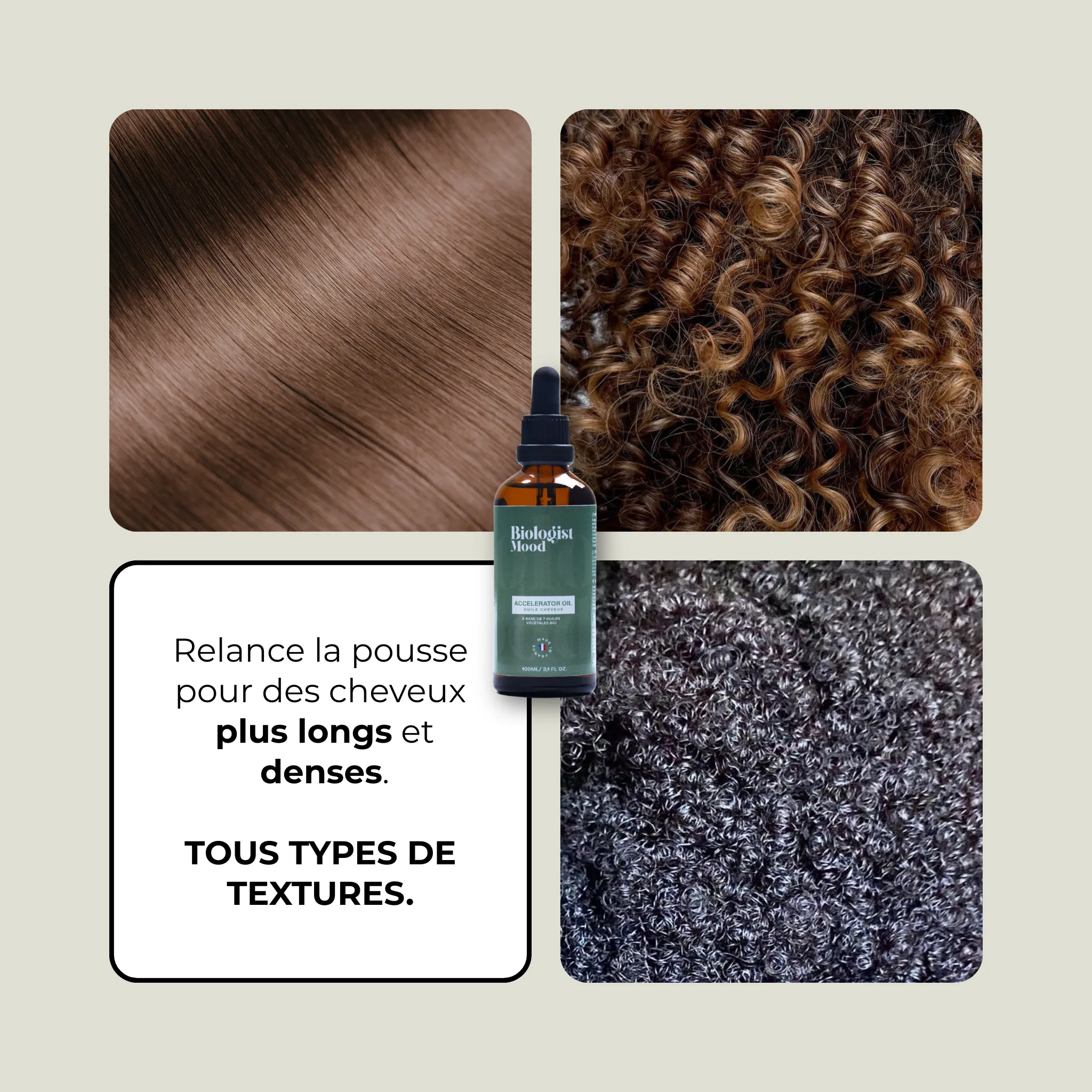 Accelerator oil - Huile pousse cheveux naturelle - Image 8