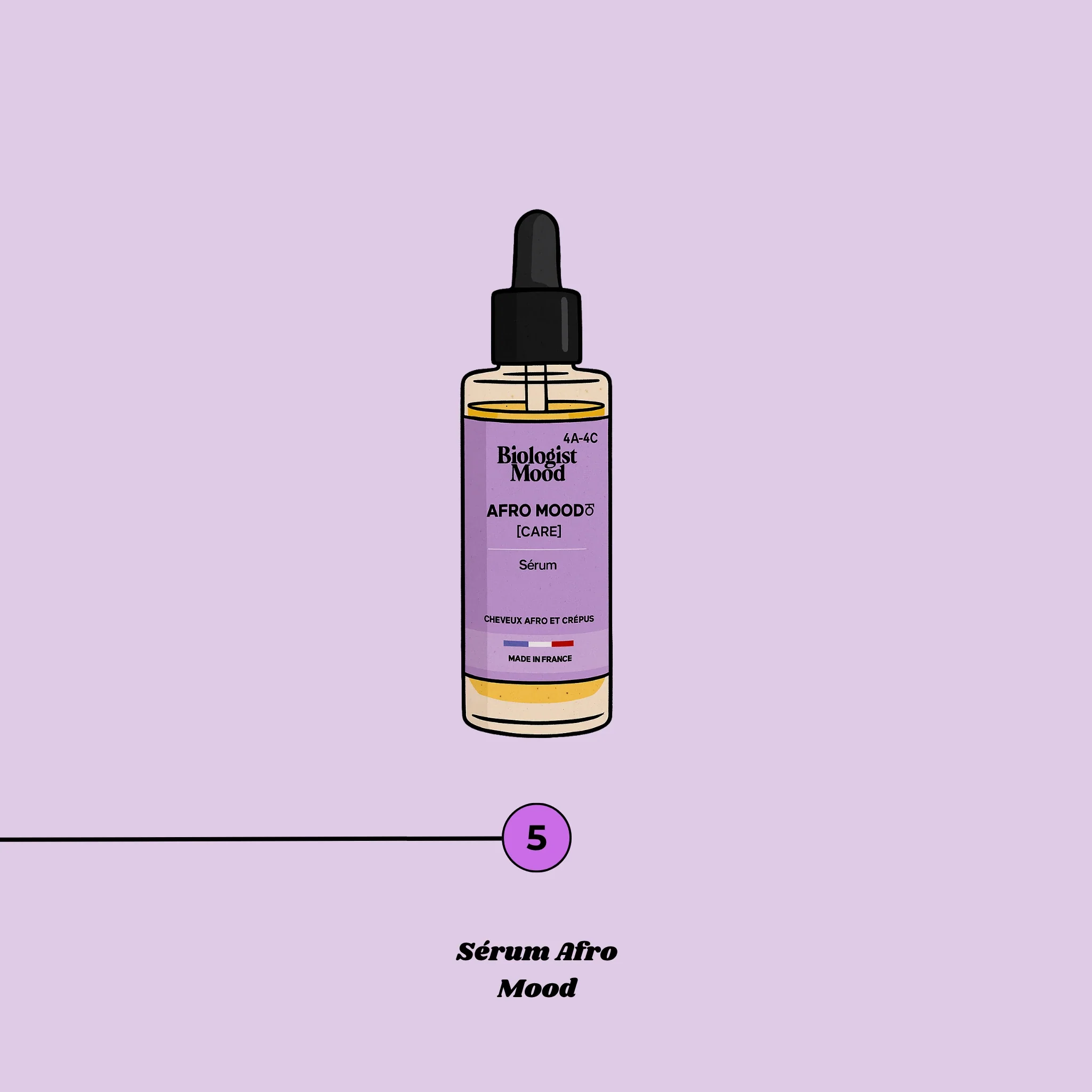 Le Sérum Afro Mood -Huile sèche sublimatrice pour cheveux afro et crépus - Image 6