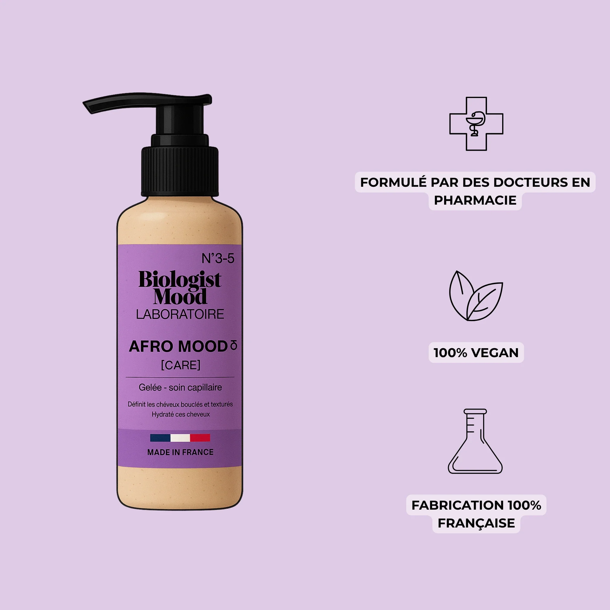 Leave In Afro Mood - Cheveux afros, crépus, texturés - Image 3