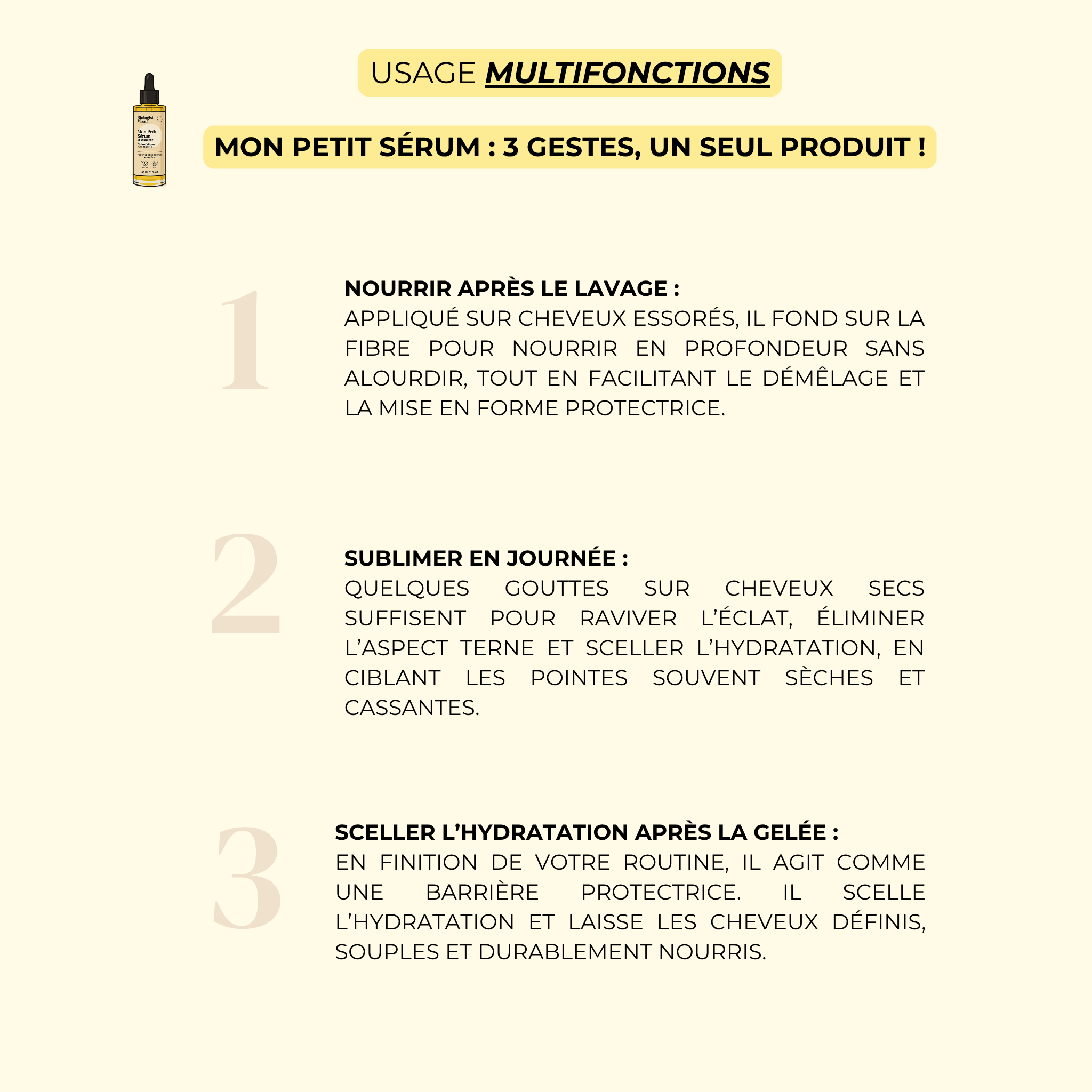 Mon Petit Sérum – Huile sèche pour cheveux - Image 6