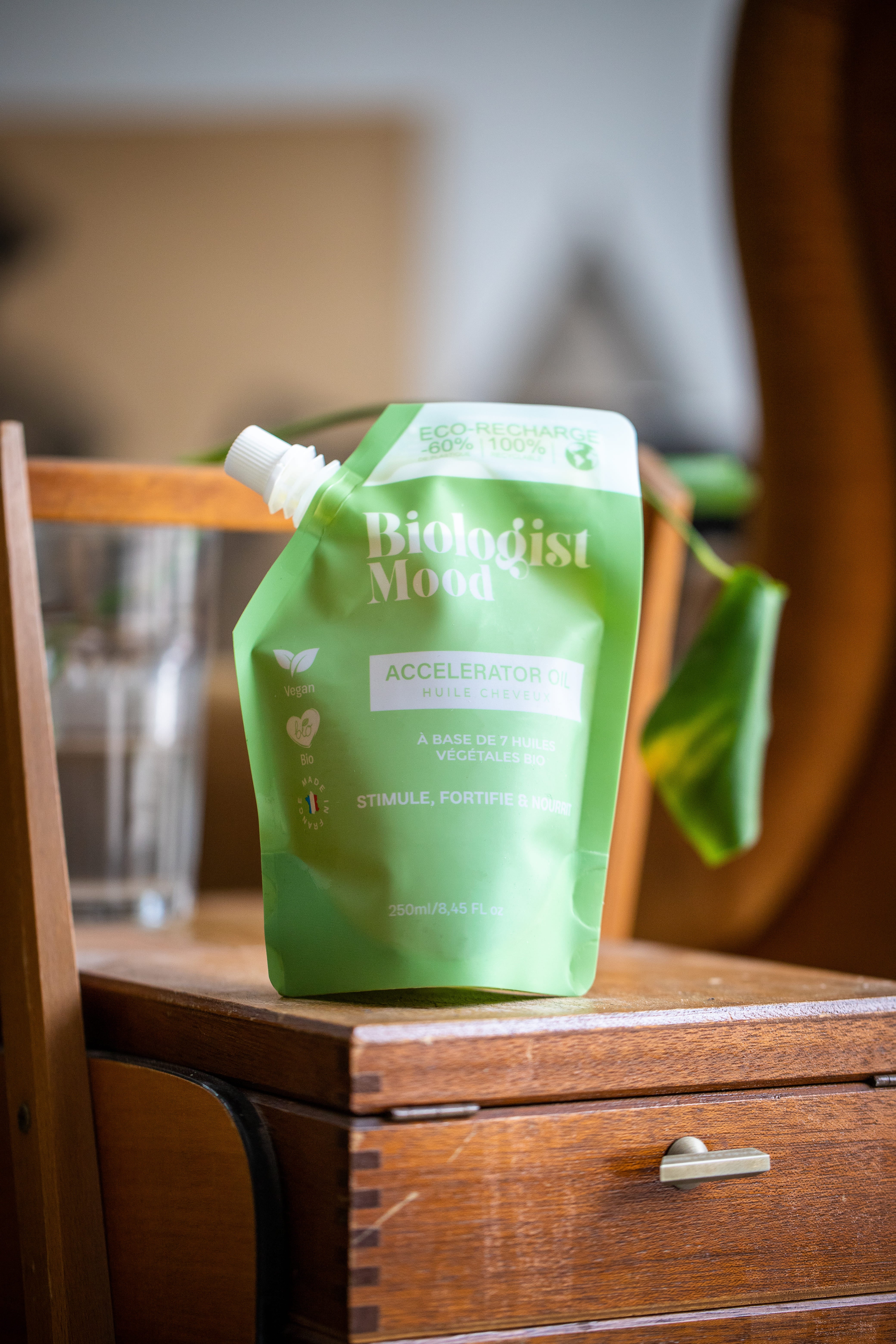 Éco-recharge 250ml Huile pousse cheveux et son applicateur capillaire - Hair Growth oil - Image 4